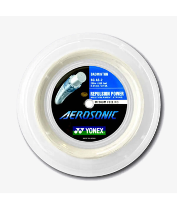 Yonex Aerosonic 200m Badminton String (White) votre