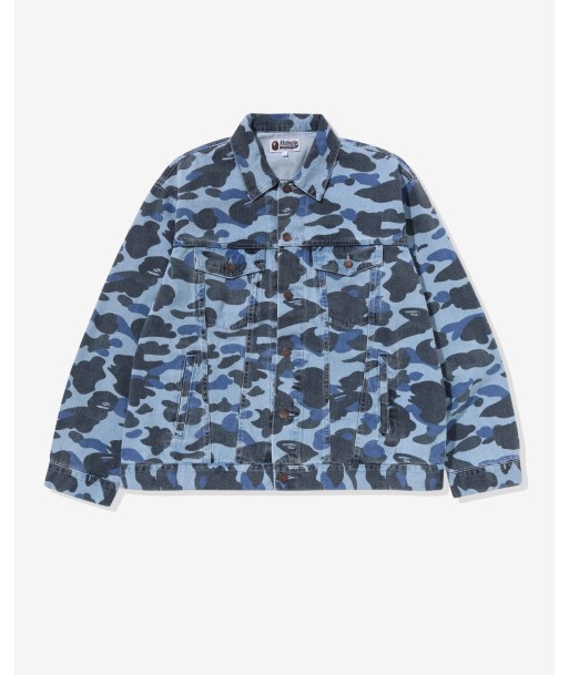 BAPE COLOR CAMO DENIM JACKET - LIGHTINDIGO Paris Déstockage Promo