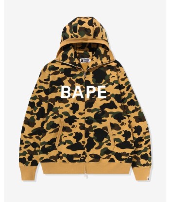 BAPE 1ST CAMO BALACLAVA FULL ZIP HOODIE pas chere