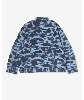 BAPE COLOR CAMO DENIM JACKET - LIGHTINDIGO Paris Déstockage Promo