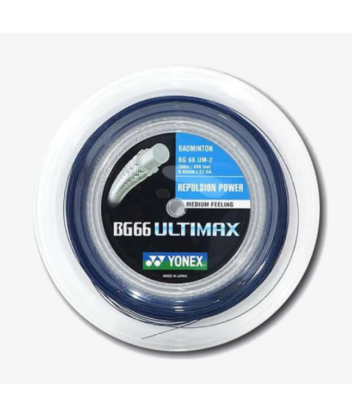 Yonex BG 66 Ultimax 200m Badminton String (Pearl Navy) ouvre sa boutique