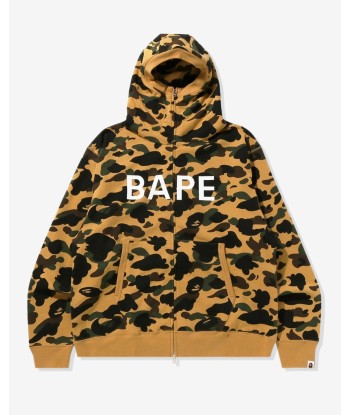 BAPE 1ST CAMO BALACLAVA FULL ZIP HOODIE pas chere