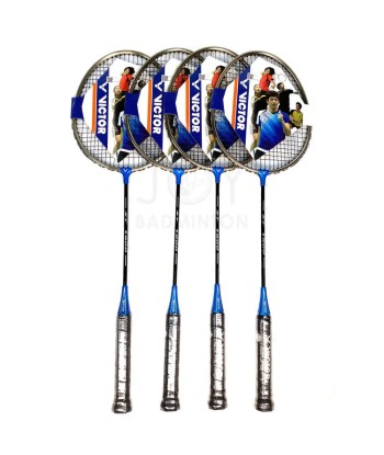 VICTOR 4-player Portable Outdoor Leisure Badminton Combo Set france