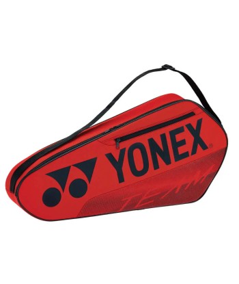 Yonex 42123 (Red) 3pk Team Badminton Tennis Racket Bag hantent personnes