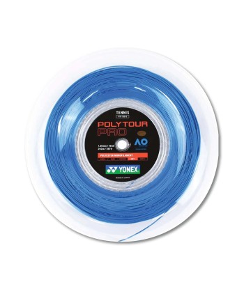 Yonex Polytour Pro 130 / 16 200m Tennis String Reel (Blue) france