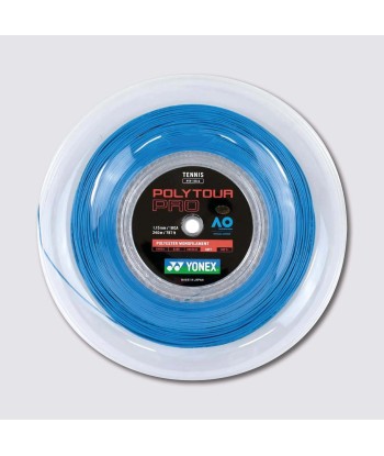 Yonex Polytour Pro 115 / 18 200m Tennis String Reel (Blue) en ligne