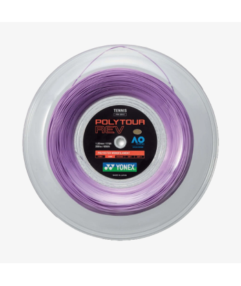 Yonex Polytour Rev 120 / 17 200m Tennis String Reel (Purple) s'inspire de l'anatomie humaine