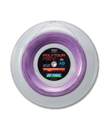 Yonex Polytour Rev 120 / 17 200m Tennis String Reel (Purple) s'inspire de l'anatomie humaine