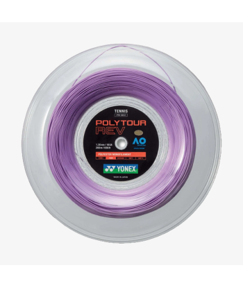 Yonex Polytour Rev 130 / 16 200m Tennis String Reel (Purple) acheter en ligne