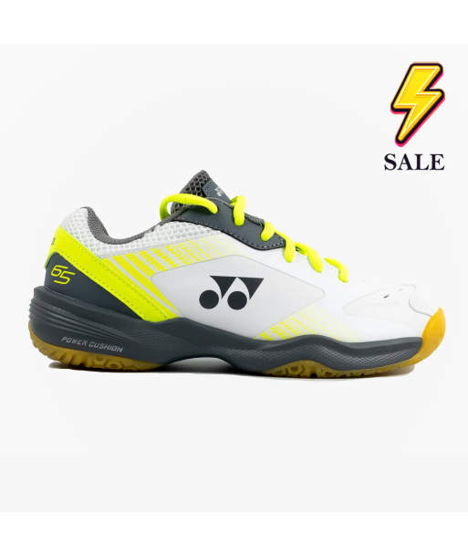 Yonex Power Cushion 65 Junior (White/Lime) Economisez 