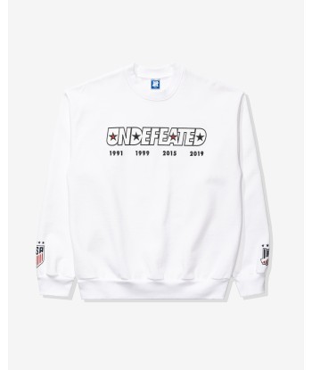 UNDEFEATED X USWNT CREWNECK - WHITE le des métaux précieux