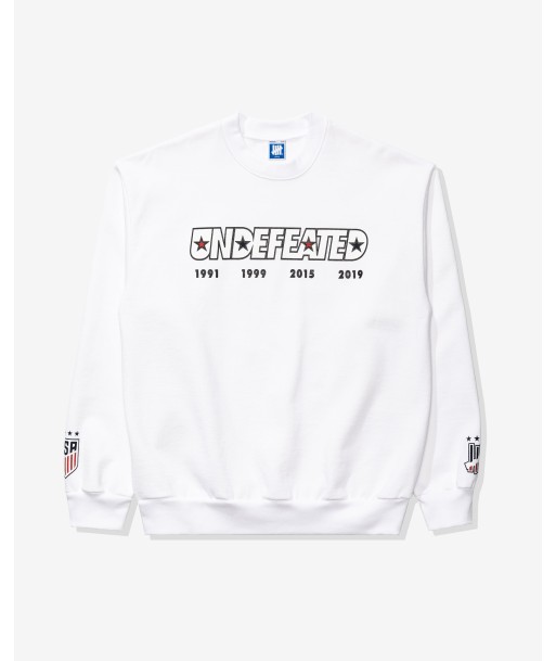 UNDEFEATED X USWNT CREWNECK - WHITE le des métaux précieux