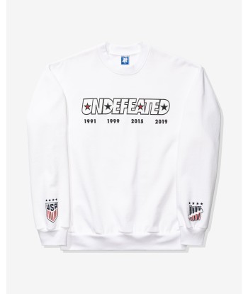 UNDEFEATED X USWNT CREWNECK - WHITE le des métaux précieux