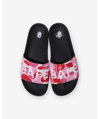 BAPE ABC CAMO SLIDE SANDALS Véritable concentré