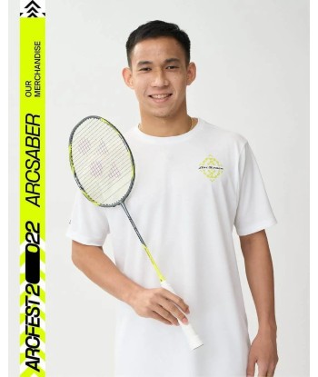 Yonex ArcSaber 7 Play (Gray/Yellow) - PreStrung pas chere