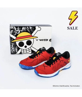 Victor x One Piece Luffy Shoes (A-OPL) Red brillant des détails fins