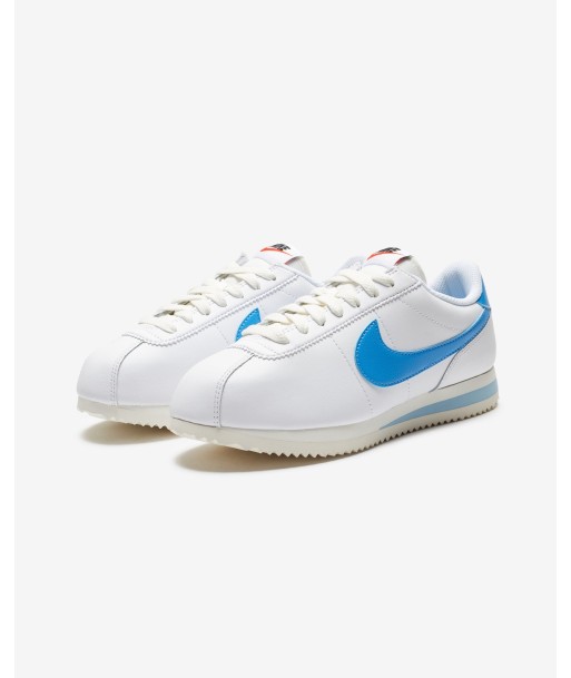 NIKE WOMEN'S CORTEZ - WHITE/ UNIVERSITYBLUE/ SAIL à prix réduit toute l'année