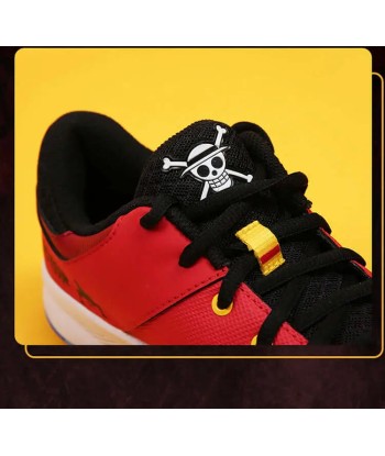 Victor x One Piece Luffy Shoes (A-OPL) Red brillant des détails fins