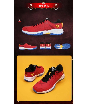 Victor x One Piece Luffy Shoes (A-OPL) Red brillant des détails fins