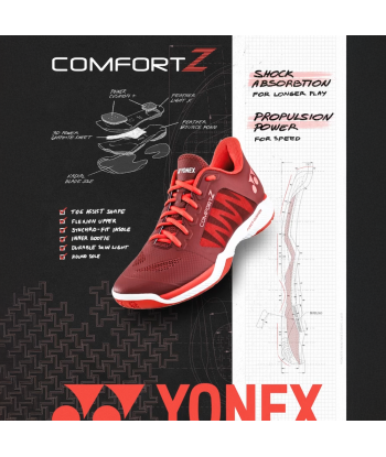 Yonex Power Cushion Comfort Z3 Women's Shoe White la chaussure