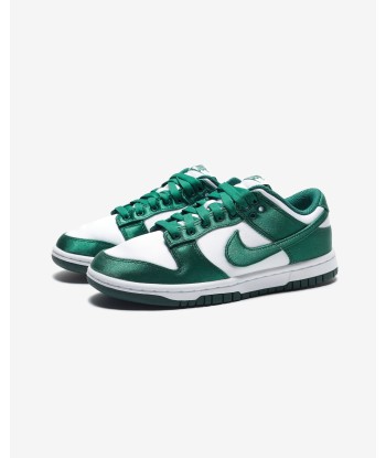 NIKE WOMEN'S DUNK LOW - WHITE/ TEAMGREEN la colonne vertébrale