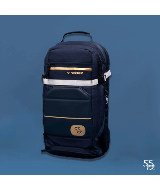 Victor 55th Anniversary Edition BR9012 Badminton Tennis Racket Backpack (Navy) Les êtres humains sont 