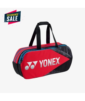 Yonex BA92231 (Tango Red) 6pk Pro Tournament Badminton Tennis Racket Bag du meilleur 