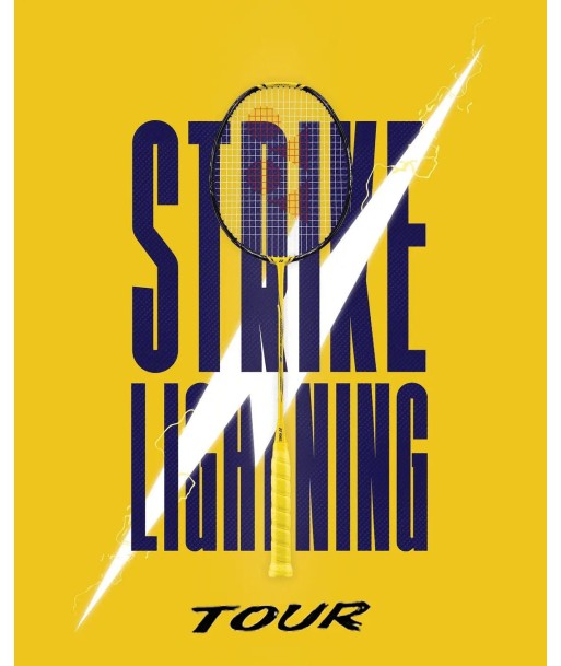 Yonex Nanoflare 1000 Tour (Lightning Yellow) Pre-Strung à prix réduit toute l'année