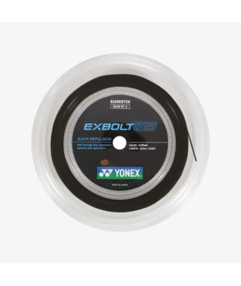 Yonex Exbolt 65 200m Badminton String (Black) basket pas cher