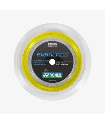 Yonex Exbolt 65 200m Badminton String (Yellow) 2 - 3 jours ouvrés.