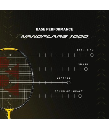 Yonex Nanoflare 1000 Game (Lightning Yellow) Pre-Strung 2 - 3 jours ouvrés.