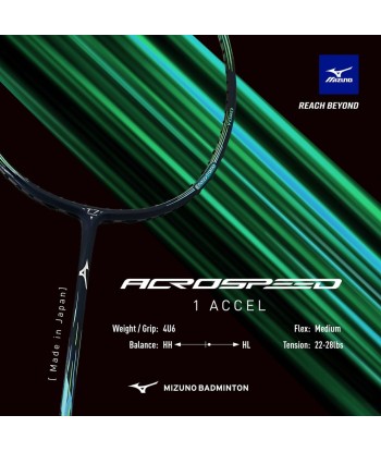 Mizuno Acrospeed 1 Accel (Dark Blue/Green) solde