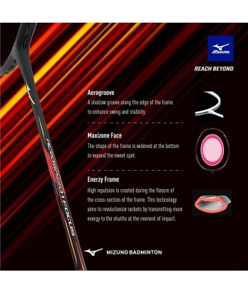 Mizuno Acrospeed 1 Focus (Black) de votre