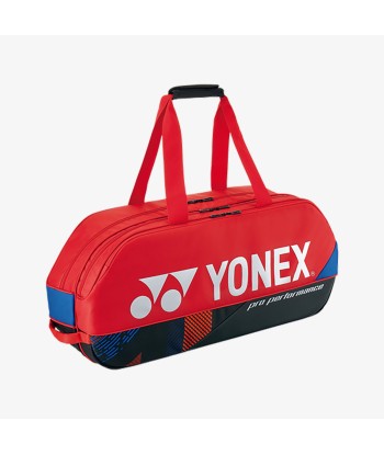 Yonex BAG92431WSC (Scarlet) 6pk Pro Tournament Badminton Tennis Racket Bag 50% de réduction en Octobre 2024