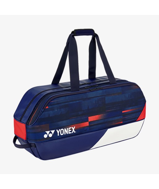 Yonex BAG31PALDWNR (White / Navy / Red) 6pk Limited Pro Tournament Badminton Tennis Racket Bag offre 