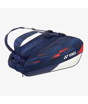 Yonex BAG26PALDWNR (White / Navy / Red) Limited Pro Badminton Tennis Racket 6pk Bag commande en ligne