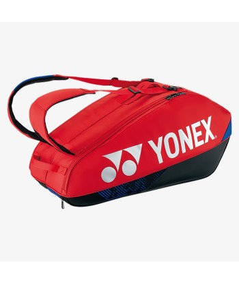 Yonex BAG92426SC (Scarlet) 6pk Pro Badminton Tennis Racket Bag Profitez des Offres !