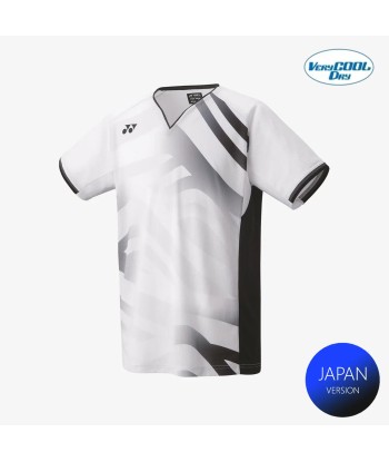 Yonex Men's Crew Neck Tournament Shirt 10566W (White) Venez découvrir notre 