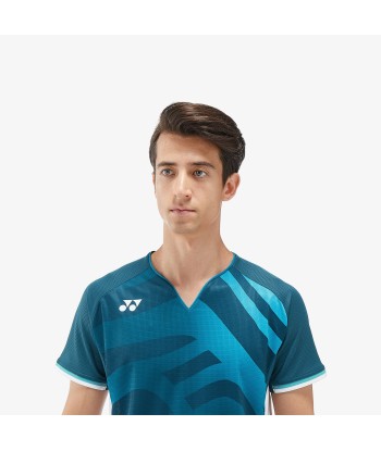 Yonex Men's Crew Neck Tournament Shirt 10566NSK (Night Sky) Amélioration de cerveau avec