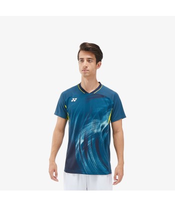 Yonex Men's Crew Neck Tournament Shirt 10568NSK (Night Sky) shop