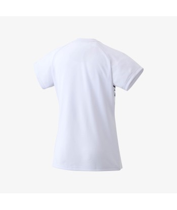 Yonex Women's Crew Neck Tournament Shirt 20771W (White) en stock