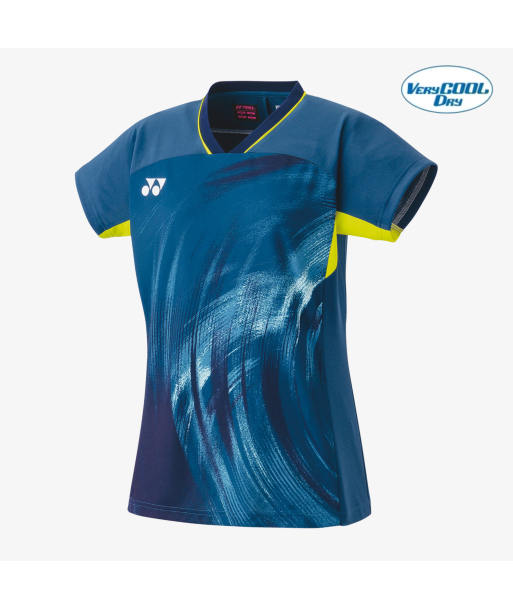 Yonex Women's Crew Neck Tournament Shirt 20769NSK (Night Sky) les ligaments