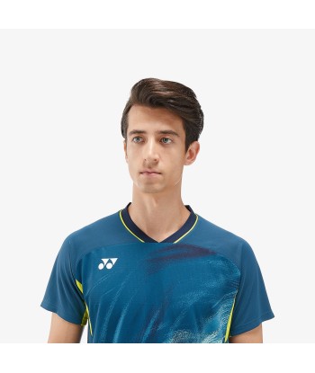 Yonex Men's Crew Neck Tournament Shirt 10568NSK (Night Sky) shop