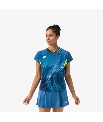 Yonex Women's Crew Neck Tournament Shirt 20769NSK (Night Sky) les ligaments