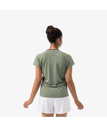 Yonex Women's Crew Neck Tournament Shirt 20769LOL (Light Olive) store