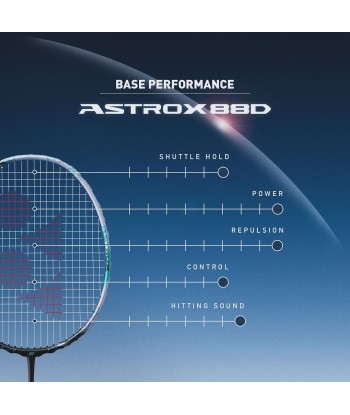 Yonex Astrox 88 Play (Silver/Black) Pre-Strung 2024 Venez découvrir notre 