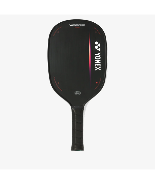 Yonex Vcore Plus Midweight Pickleball Paddle (Black) 2024 hantent personnes