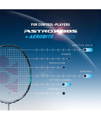 Yonex Astrox 88 S Game (Silver/Black) Pre-Strung 2024 ou a consommer sur place