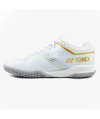 Yonex Strider Wide (White/Gold) Court Shoe à prix réduit toute l'année