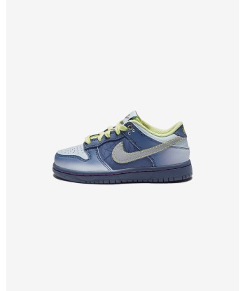 NIKE PS DUNK LOW - DIFFUSEDBLUE/ BLUETINT/ LUMINOUSGREEN plus qu'un jeu 